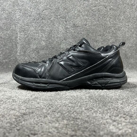 New Balance 608 V3 MX608V3B Mens Sz 12 Black Athletic Walking Running Shoes Used